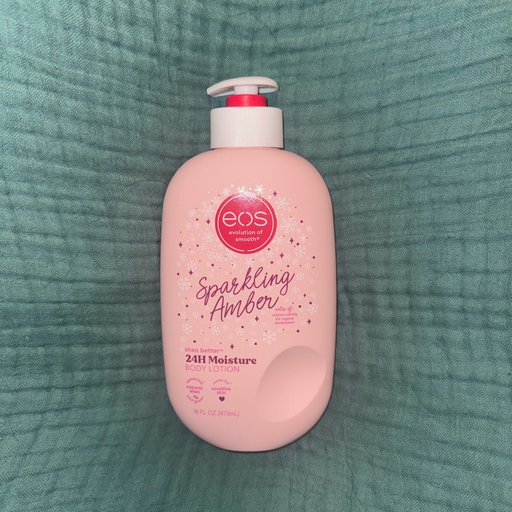 EOS Sparkling Amber Lotion - Pink